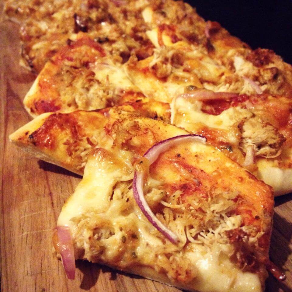 skinnymixer's Mexican Chicken Pizza