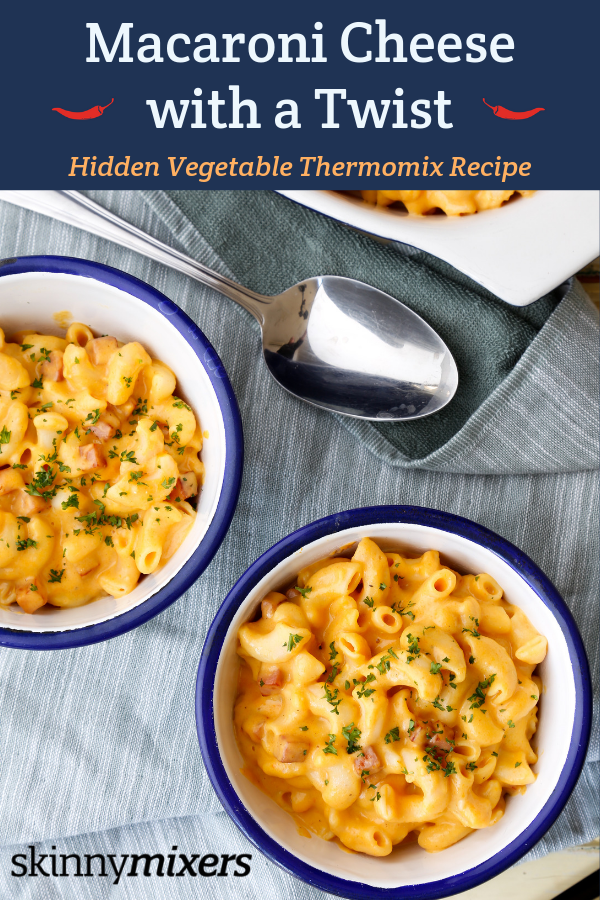 Healthy Mac n Cheese with a Twist Hidden Vegetable Thermomix recipe