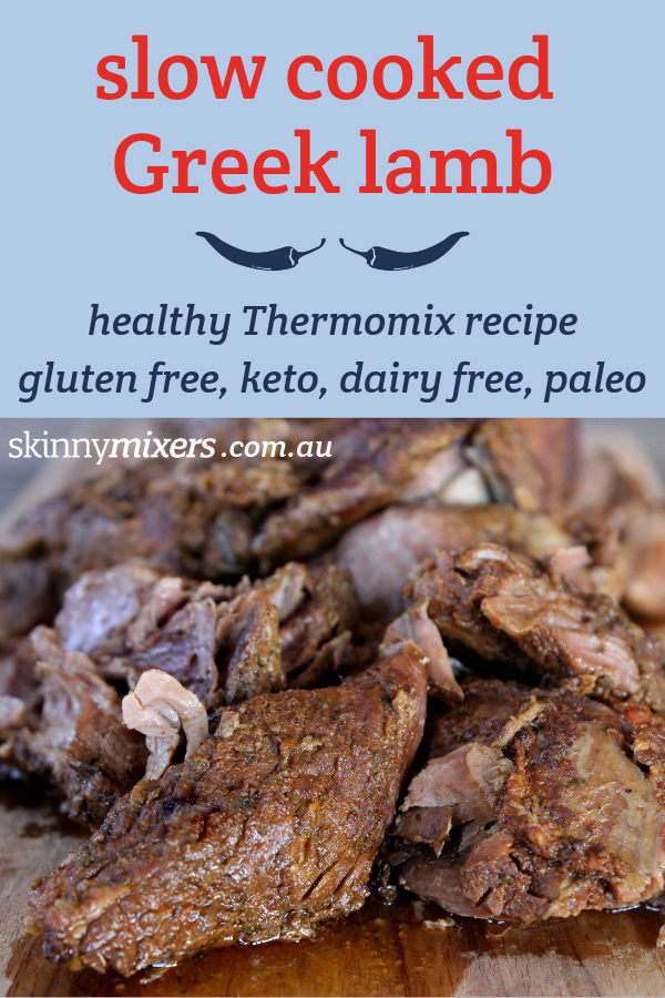 slow cooked greek lamb thermomix recipe