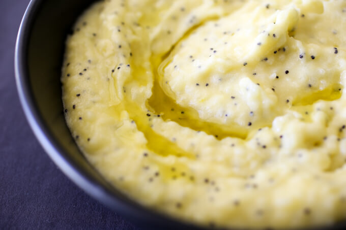 skinnymixer’s Poppyseed Skordalia (potato dip)