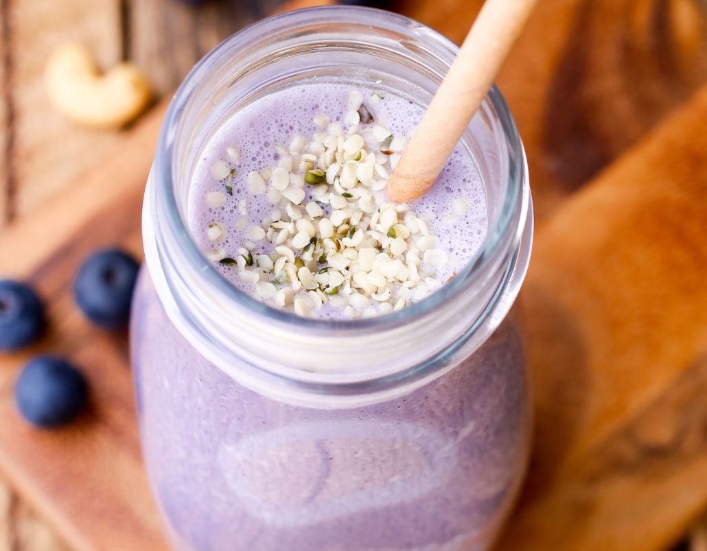 THMIII: Blueberry Breakfast Smoothie