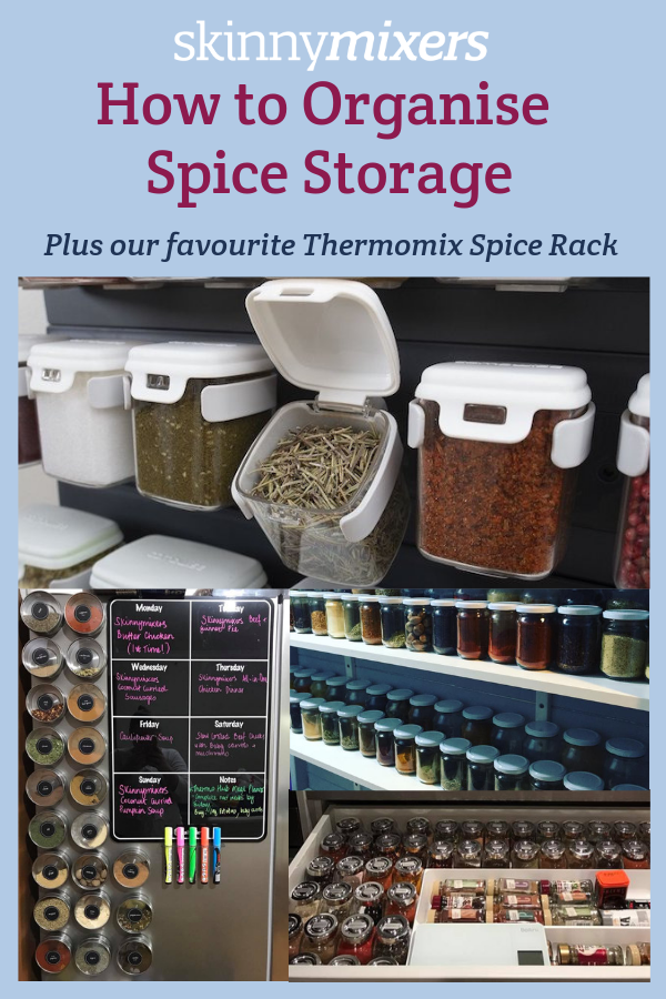 How to organise spice storage