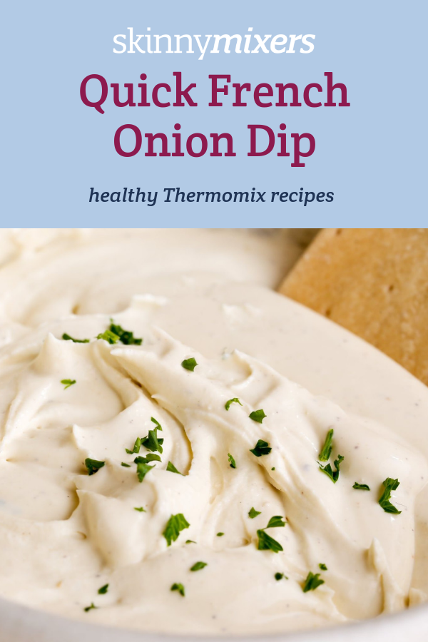 Quick French Onion Dip Thermomix Recipe