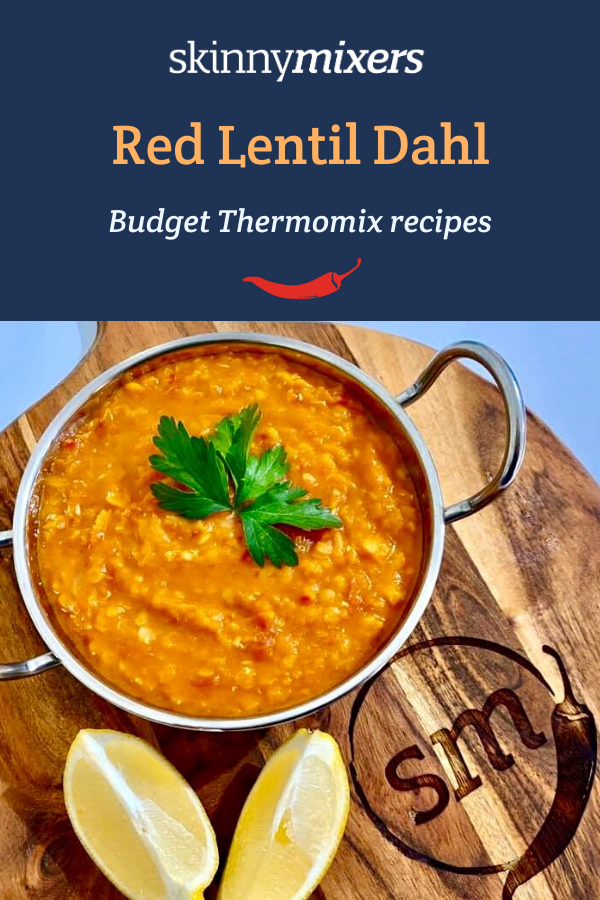 Red Lentil Dahl Thermomix
