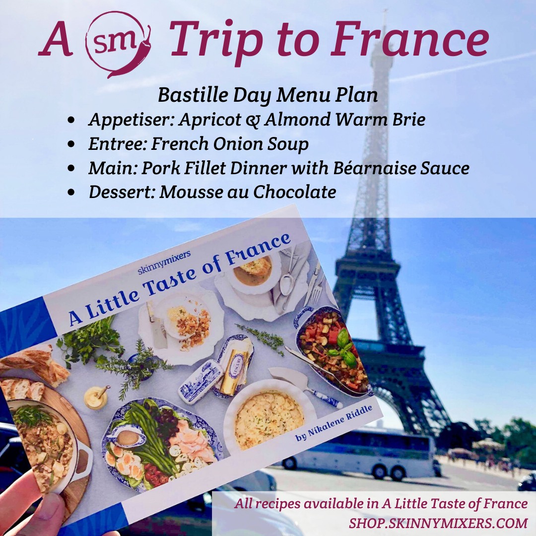 Menu Plan French Thermomix Recipes to Celebrate Bastille Day