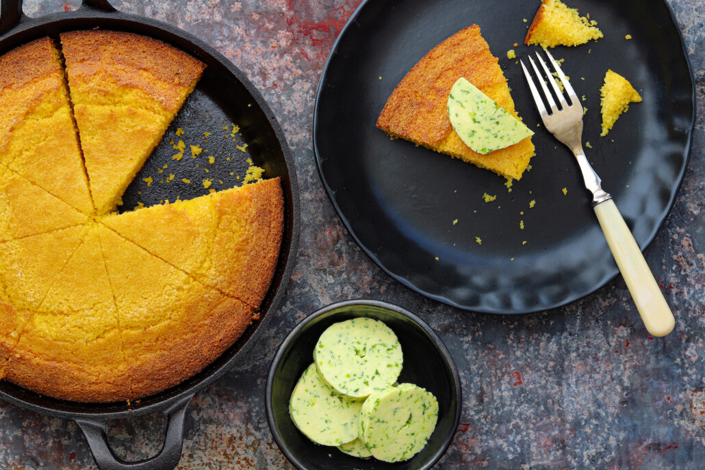 SMBBQ: Cornbread with Jalapeño Maple Butter