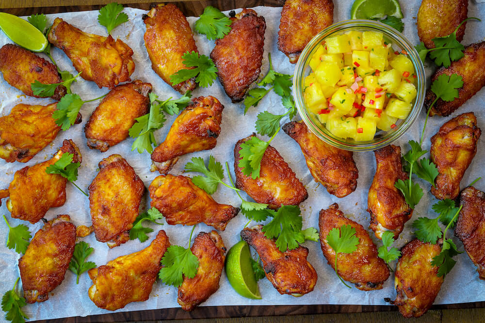 SMBBQ: Hawaiian Wings