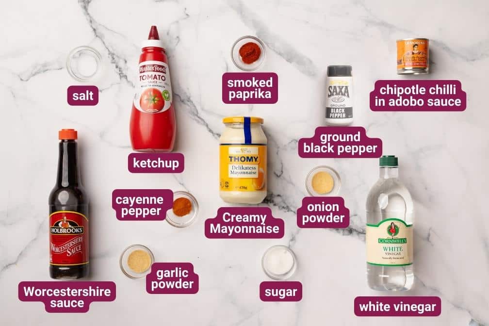 Turbocharged Sauce Ingredients