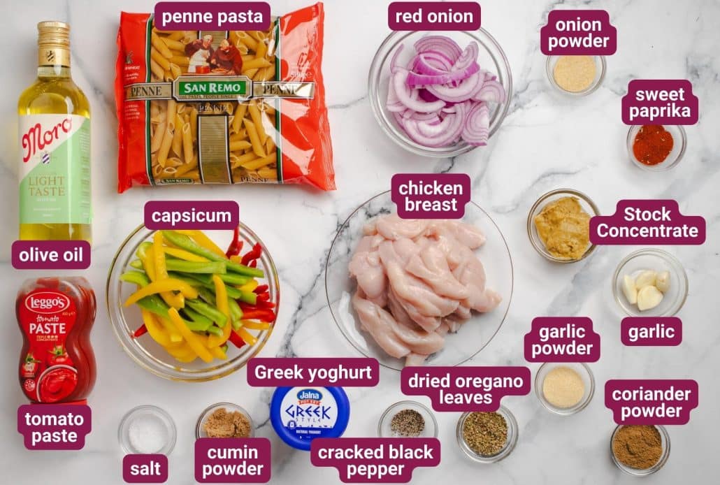 skinnymixer's Chicken Fajita Pasta from The Healthy Mix Dinners 3