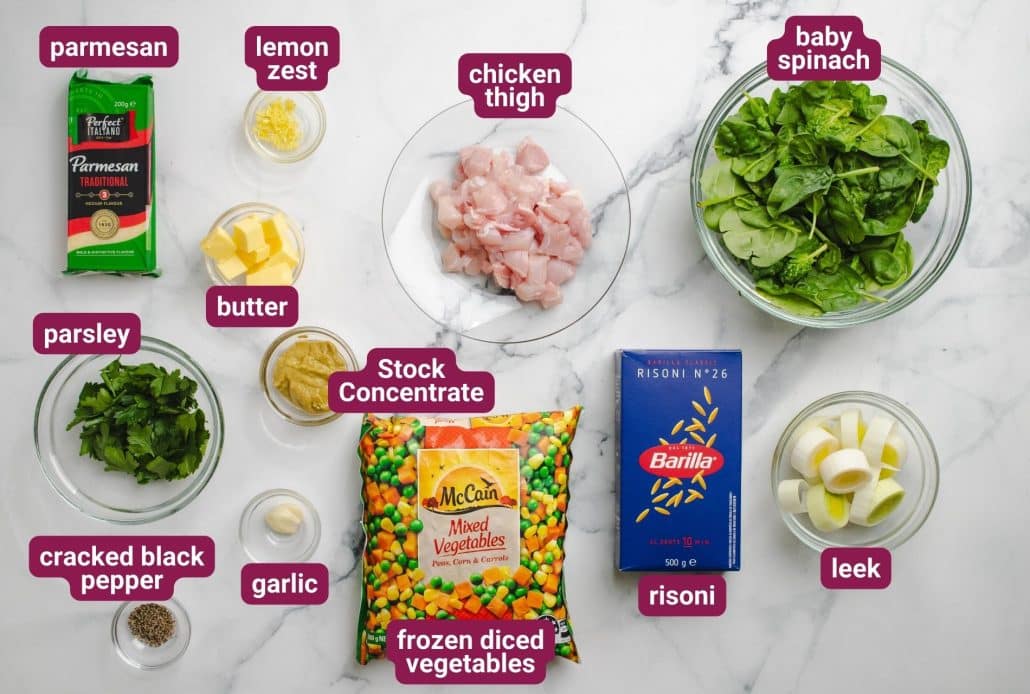 skinnymixer's Chicken & Vegetable Risoni from The Healthy Mix Dinners 3