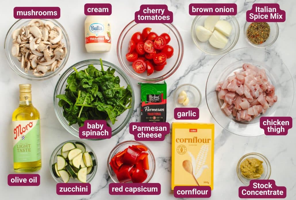 skinnymixer's Creamy Italian Chicken Hot Pot from The Healthy Mix Dinners 3