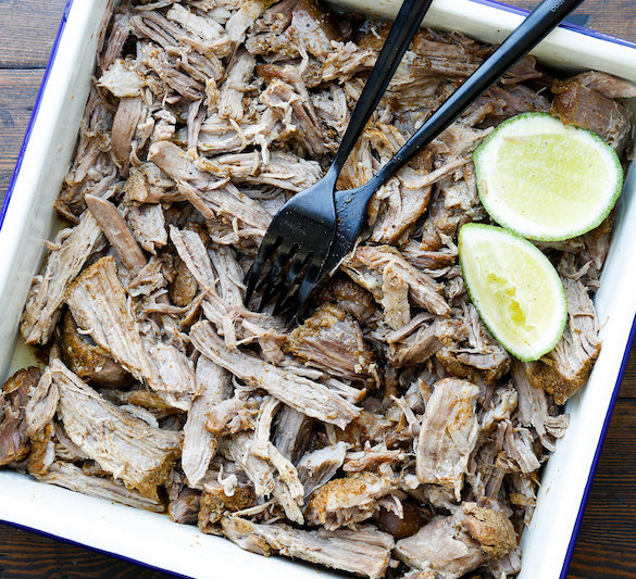 Healthy Mexican Thermomix Pulled Pork