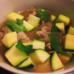 skinnymixer's Beef and Zucchini Broth Soup