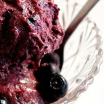 skinnymixer's Instant Dairy Free Blueberry Icecream