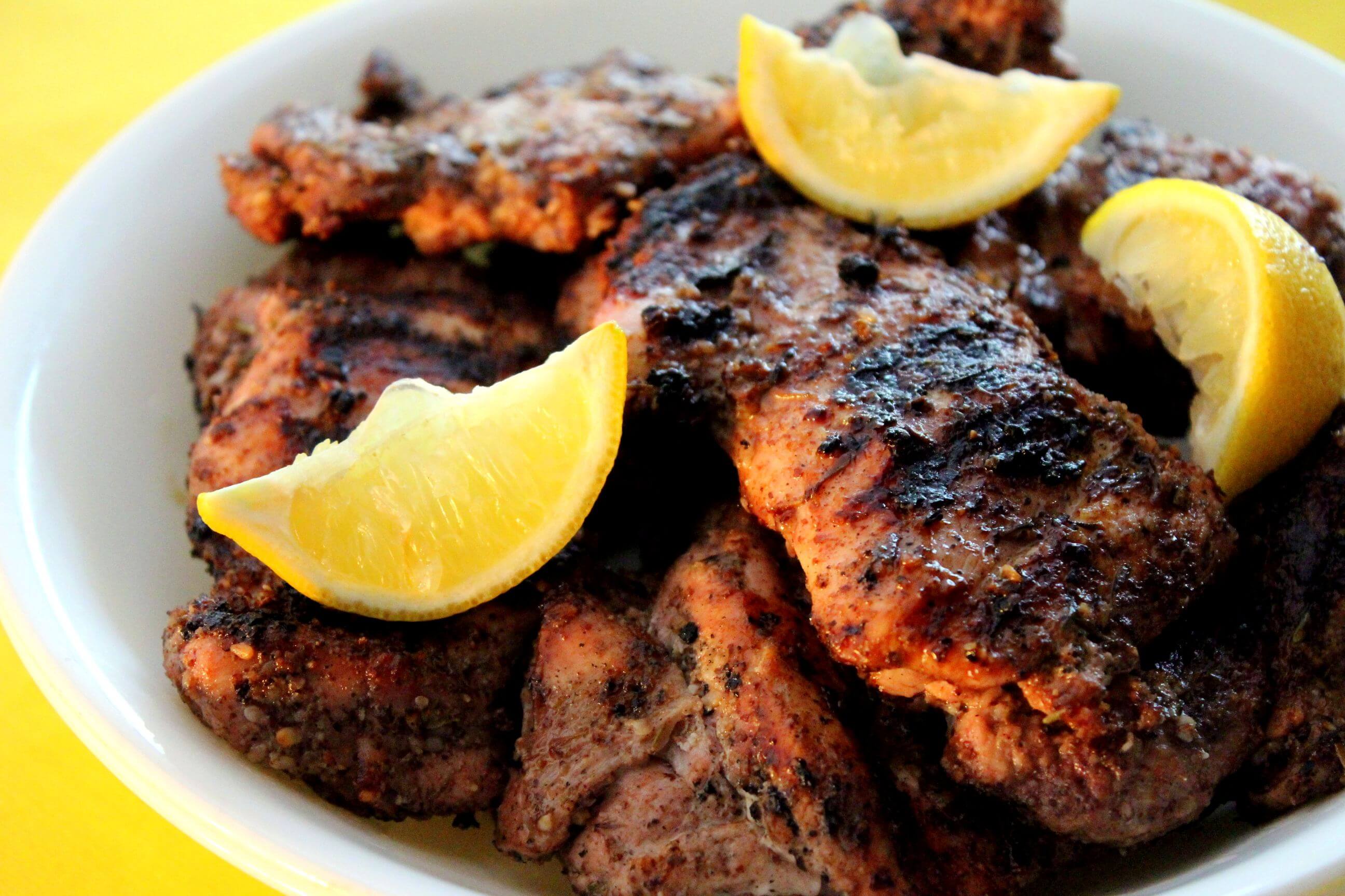 skinnymixer s Za atar Grilled Chicken