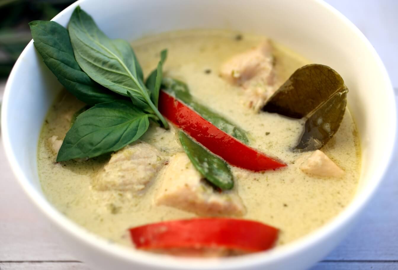 Thai green best sale curry kids