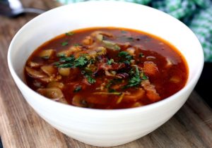 skinnymixer's Bacon & Vegetable Soup