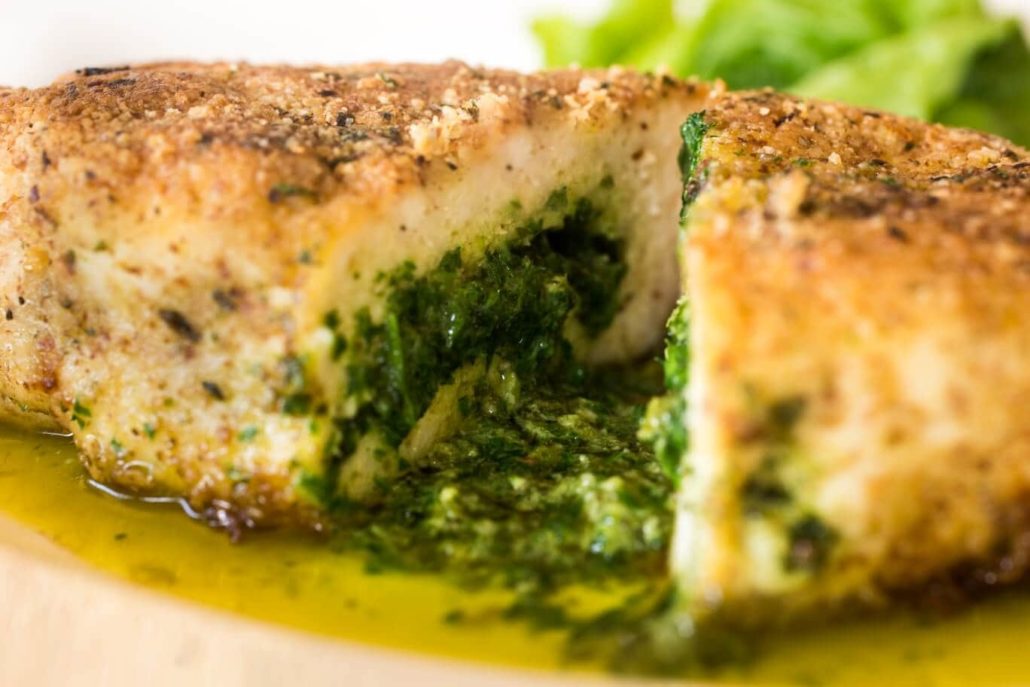 LCHF Chicken Kiev Thermomix Recipe