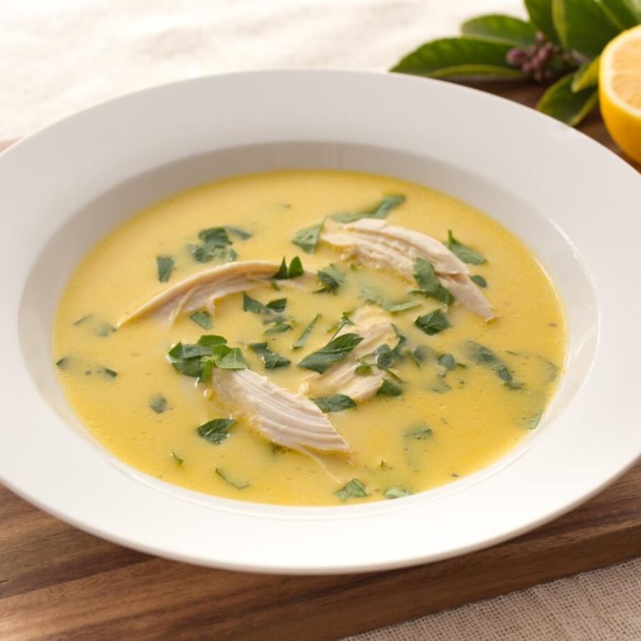 skinnymixer's Greek Chicken, Lemon & Egg Soup Skinnymixers