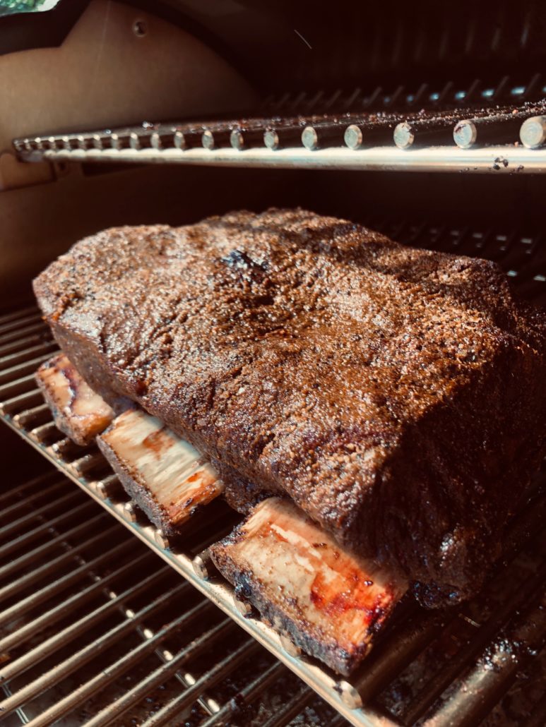 Smoky BBQ Traeger Smoked Thermomix Ribs