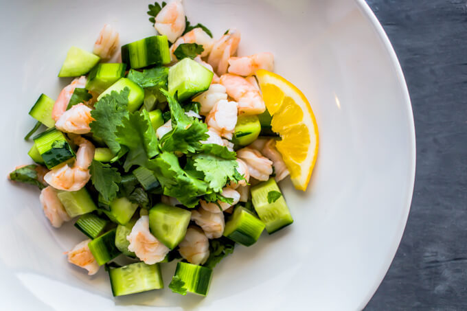 Healthy Prawn Salad Thermomix Recipe