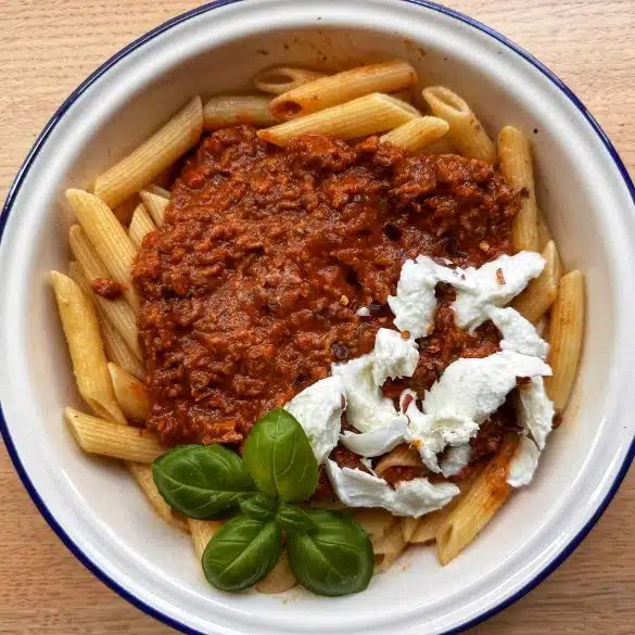 Skinnymixers Chunky Spaghetti Bolognese Thermomix