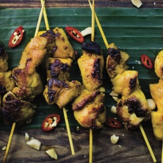 Skinny mixers Malaysian Satay Chicken