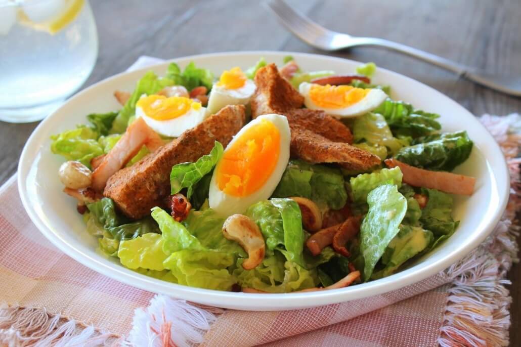 Thermomix Chicken Caesar Salad