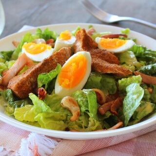 Thermomix Chicken Caesar Salad