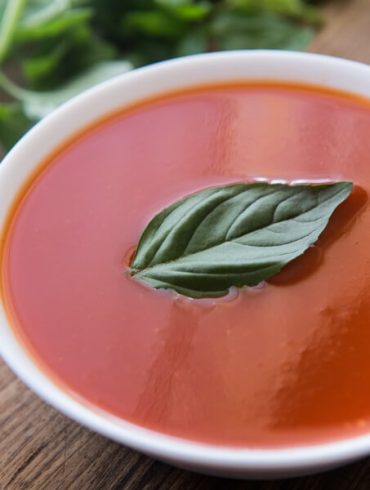 Thermomix no fat tomato soup