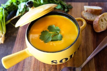 Coconut curried Pumpkin Soup