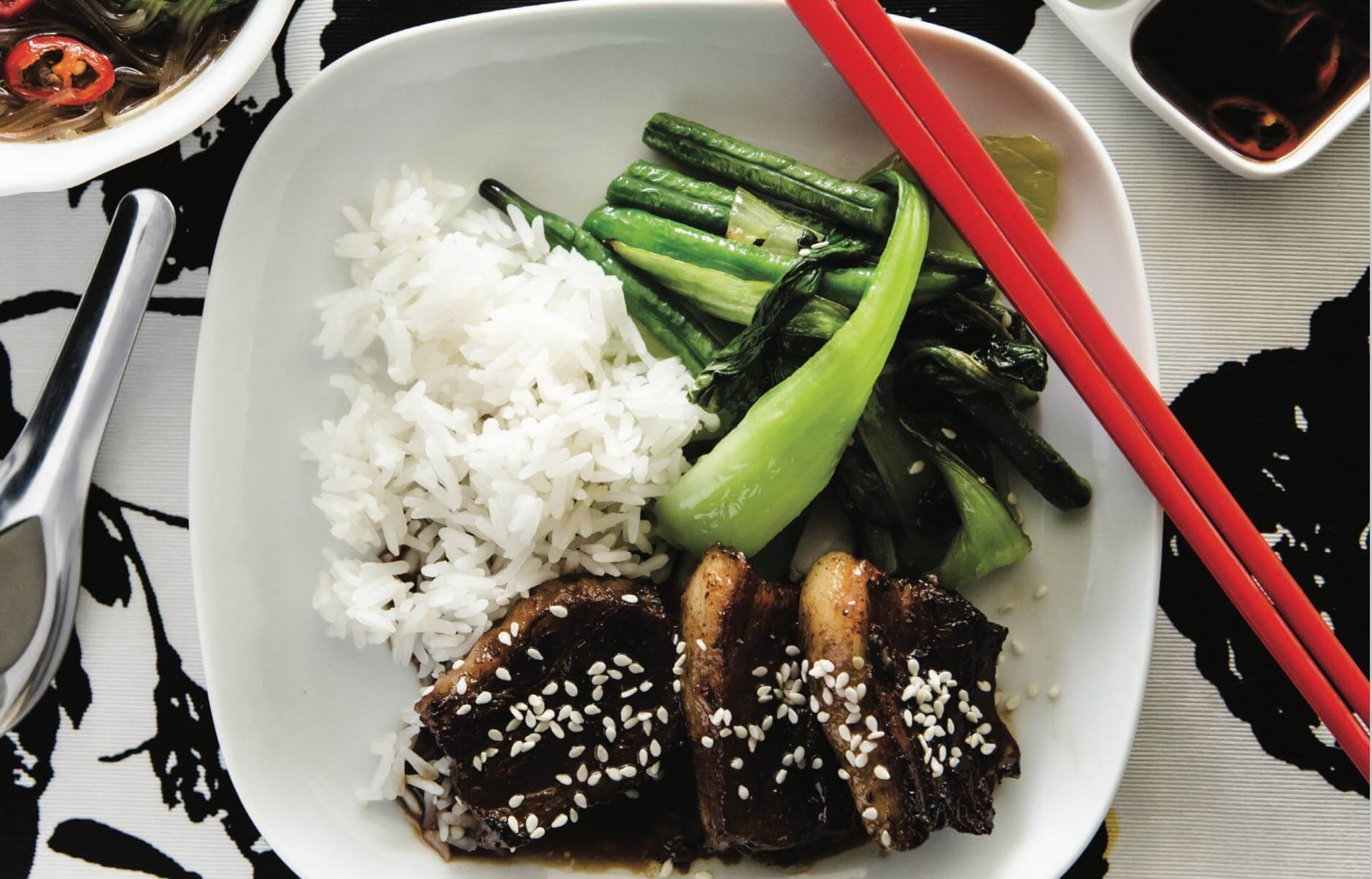 sticky asian pork thermomix