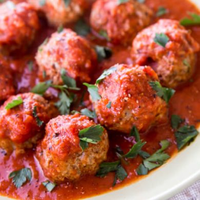 Thermomix Italian Meatballs