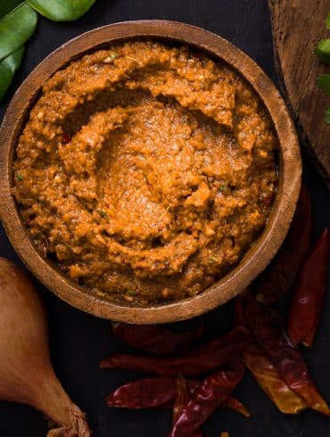 Thai Red Curry Paste Thermomix Recipe from SkinnyAsia