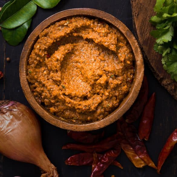 Thai Red Curry Paste Thermomix Recipe from SkinnyAsia