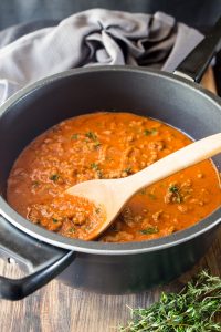 Thermomix Family Hidden Vegetable Bolognese