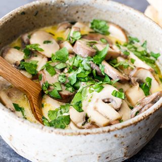 Thermomix Butter Mushrooms