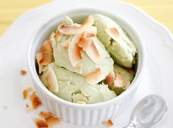 Thermomix Pina Colada Sorbet