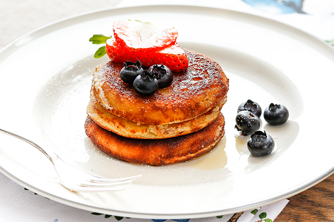 Almond pancakes Thermomix