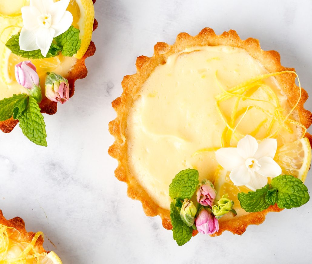 Healthy Lemon Tart