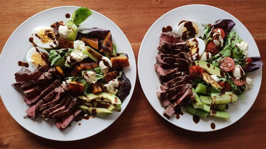 Beef Caprese Salad