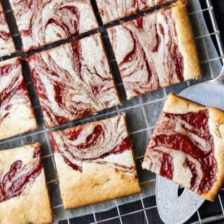 Peanut Butter Jelly slice Thermomix recipe