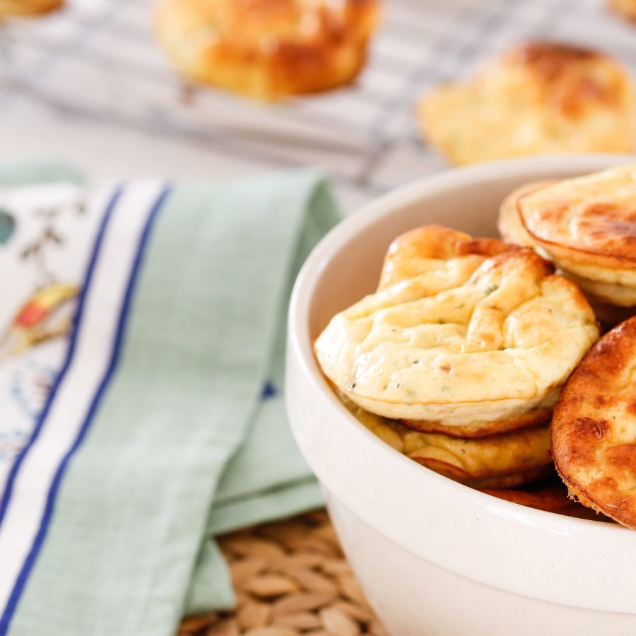 THMIII Bacon, Cheese & Chive Quiches Skinnymixers