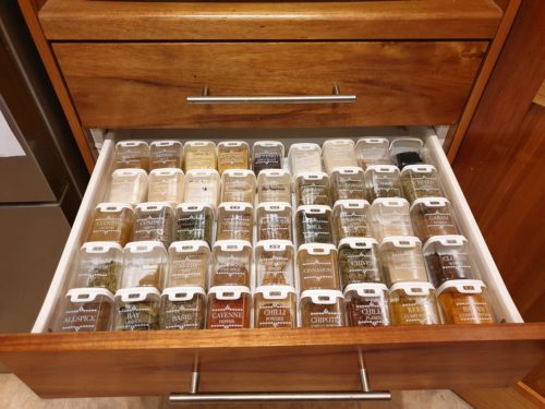 How to Organise Spice Storage - Skinnymixers