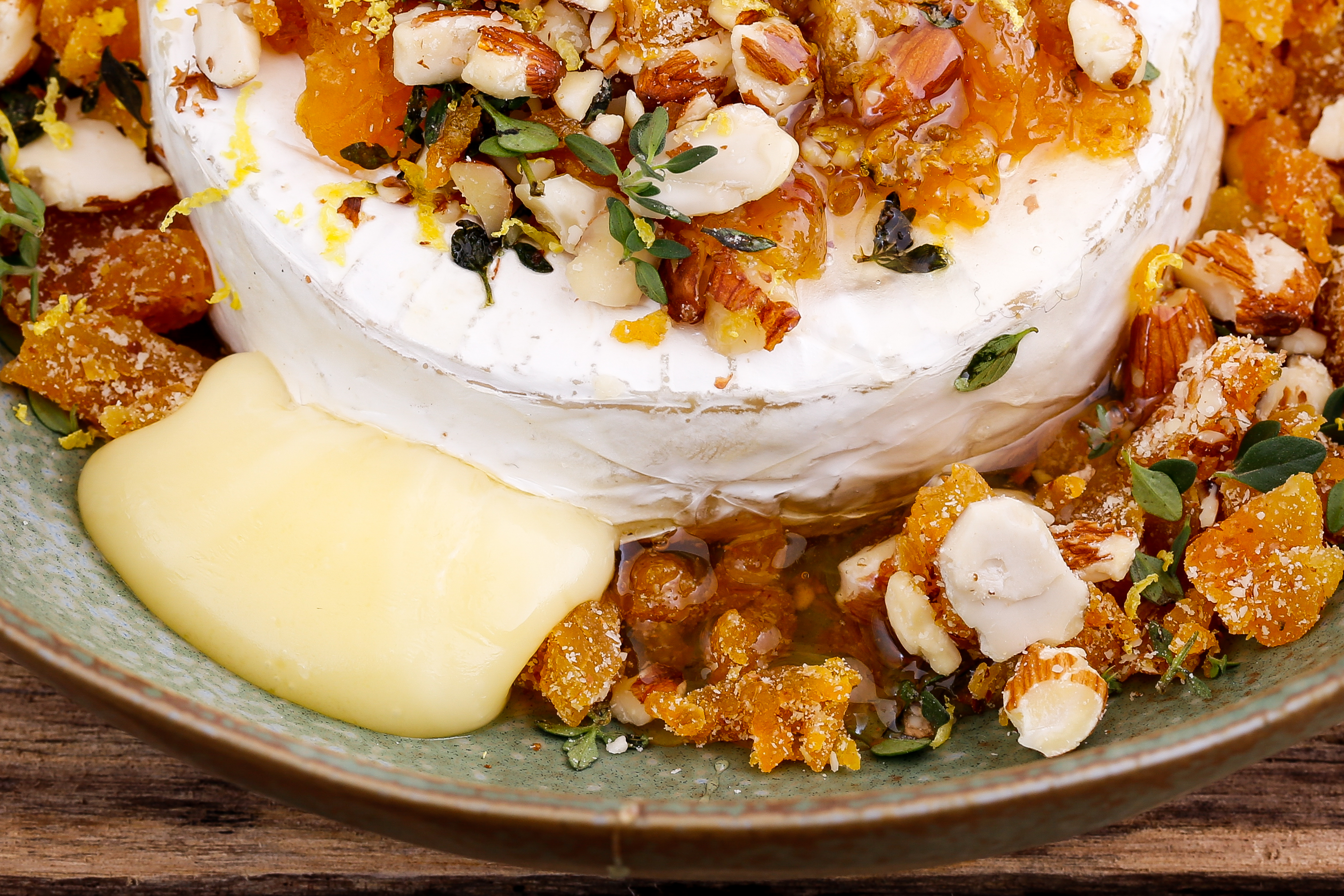A Little Taste of France: Apricot & Almond Warm Brie-image