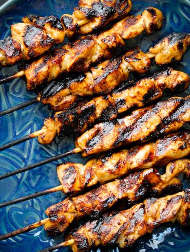 BBQ Chicken Kebabs Skinnymixers Thermomix marinade