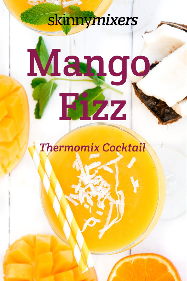 Mango Fizz Thermomix Cocktail