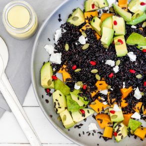 Black Rice & Sweet Potato Salad Thermomix