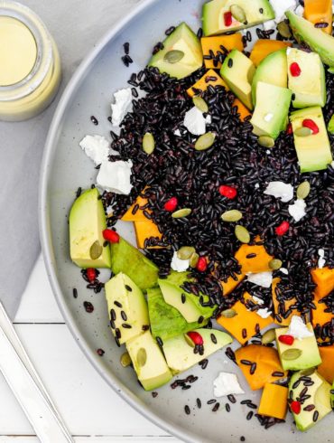 Black Rice & Sweet Potato Salad Thermomix