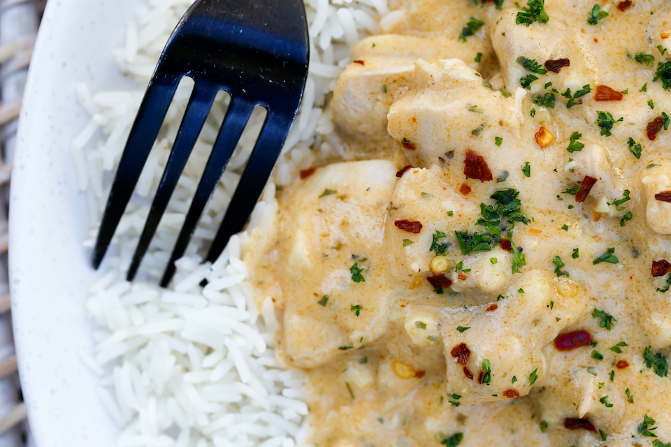 THMIV Creamy Garlic Chicken